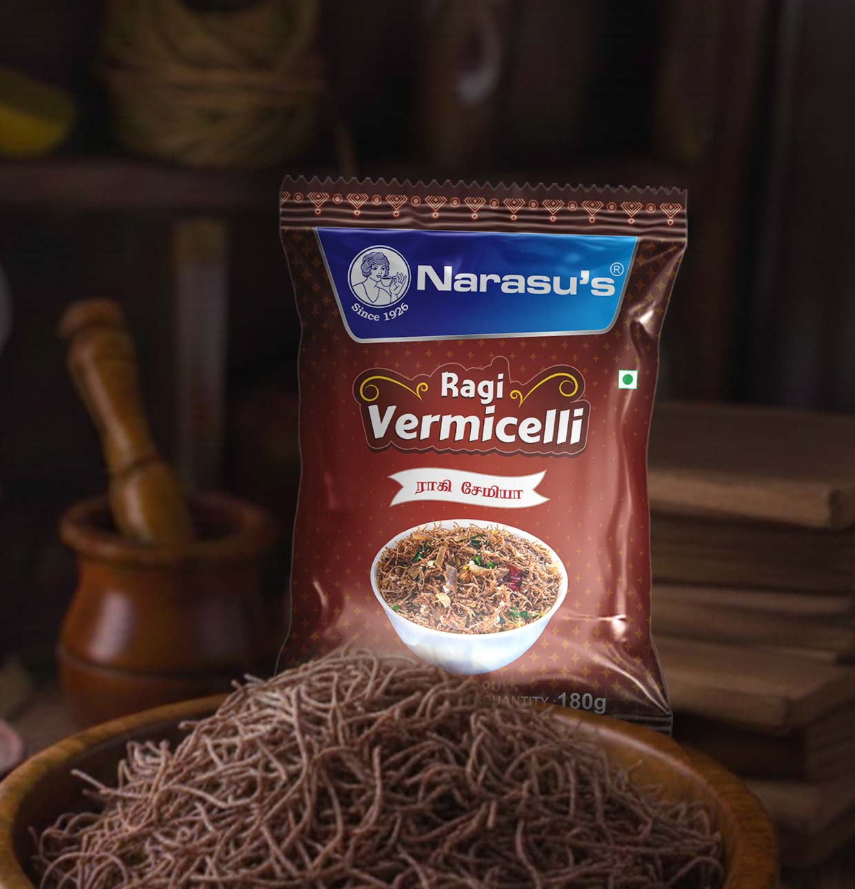 Ragi Vermicelli